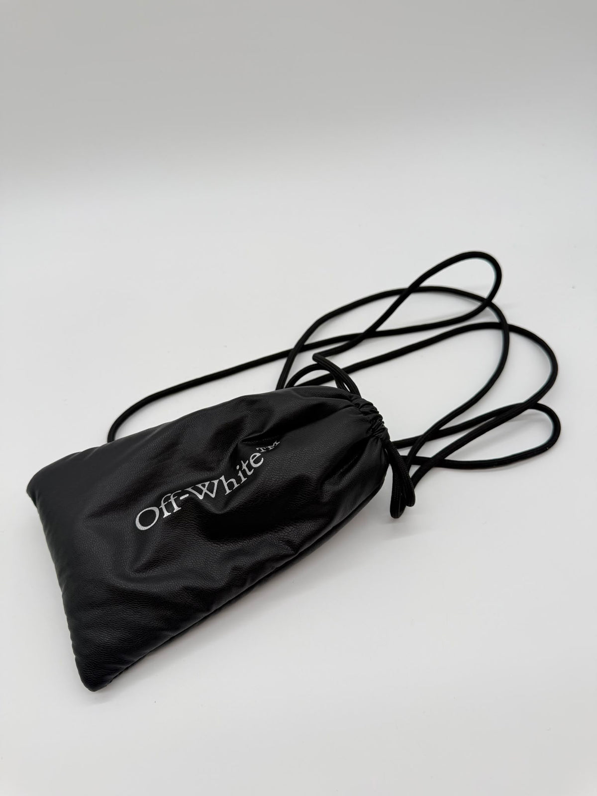 Off-White Vulcanite Silver Sunglasses