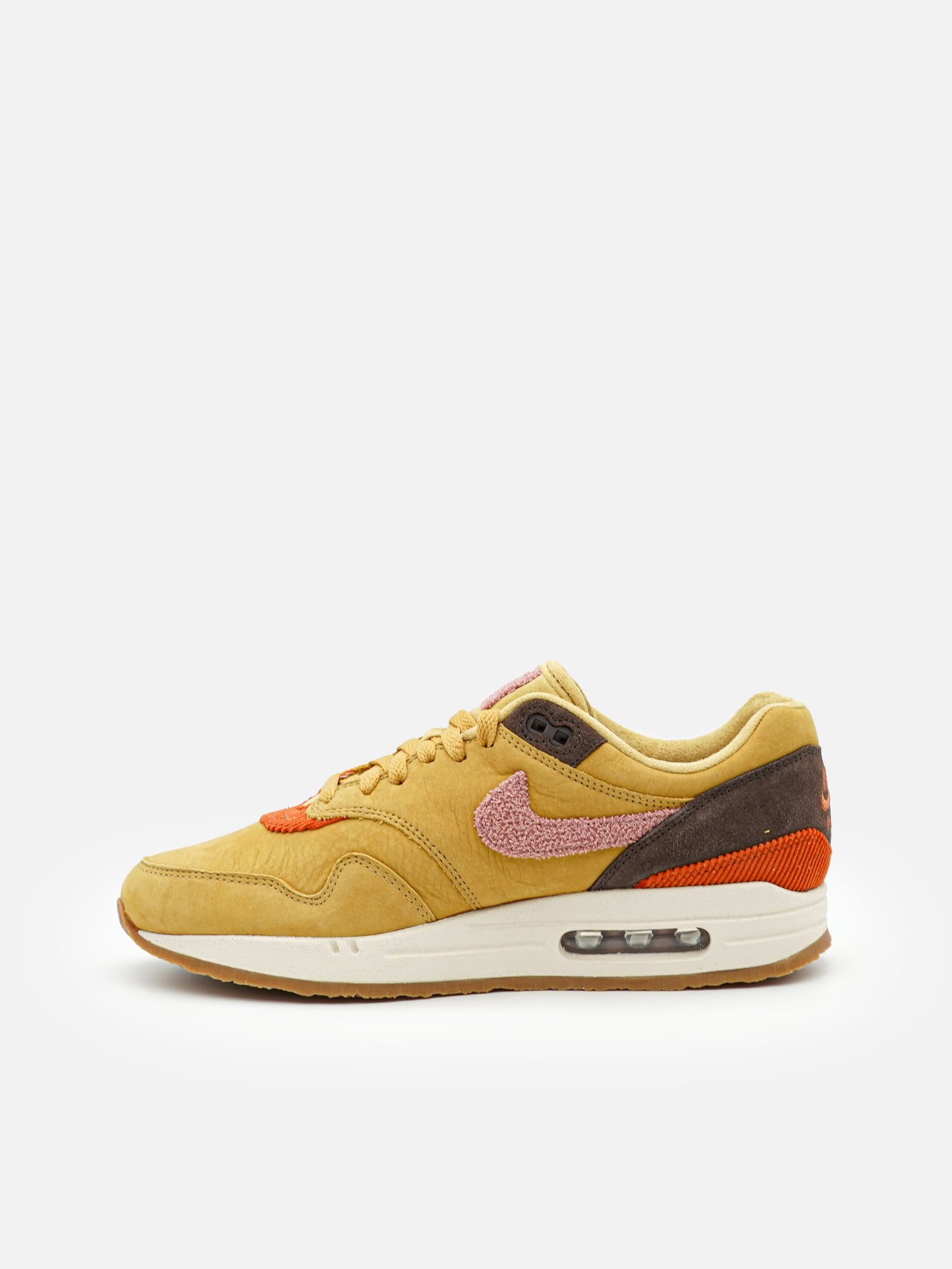 Nike Air Max 1 Crepe Wheat Gold Rust Pink