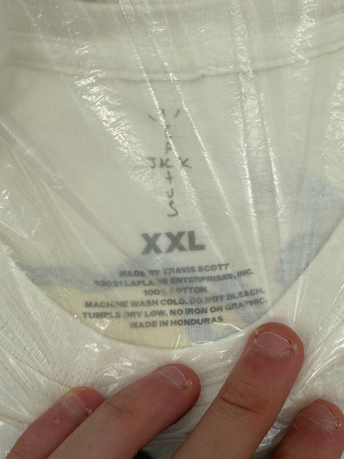 Travis Scott Cactus Jack + Kaws For Fragment Tee