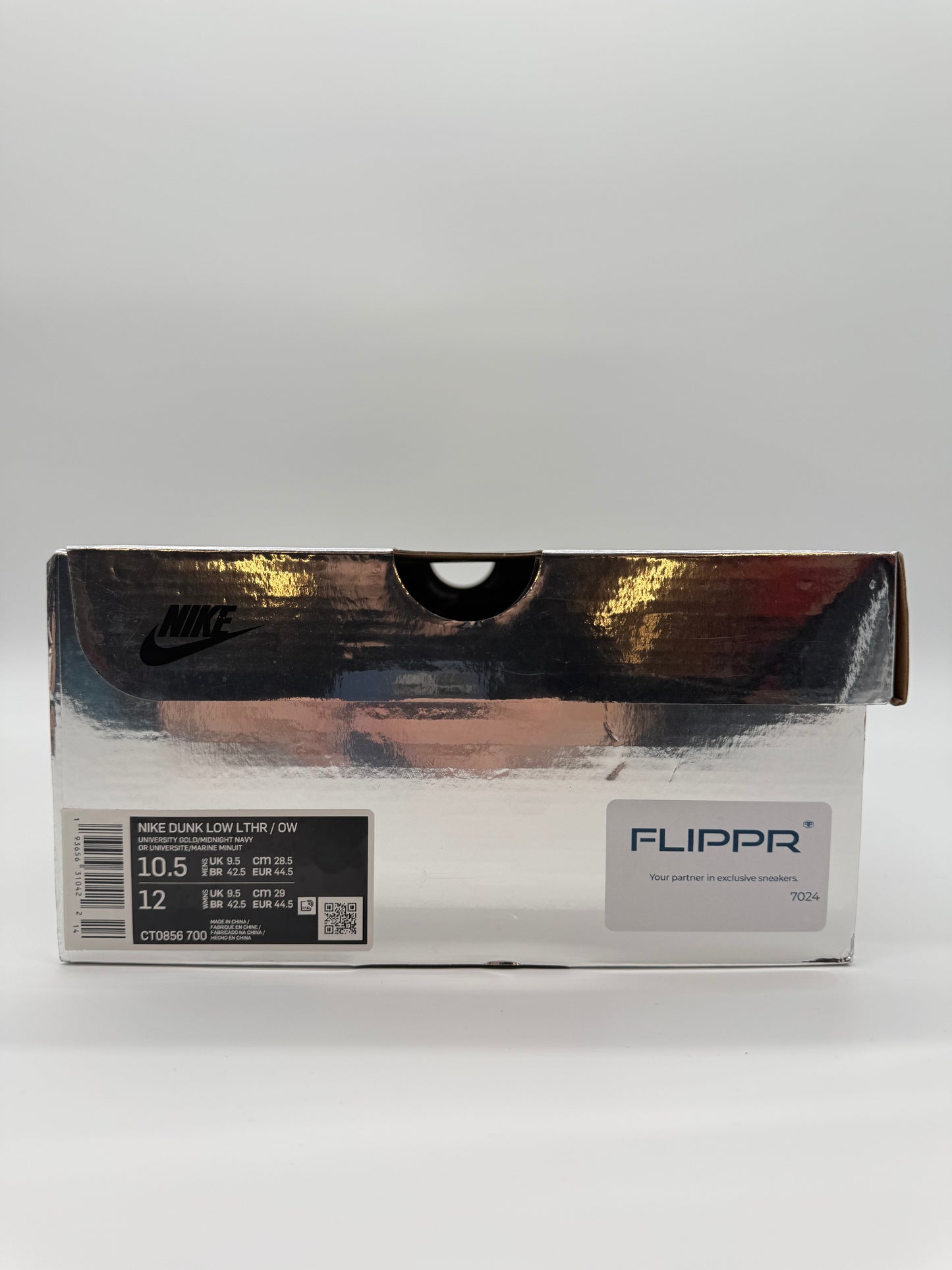 Nike Dunk Low Off-White University Gold