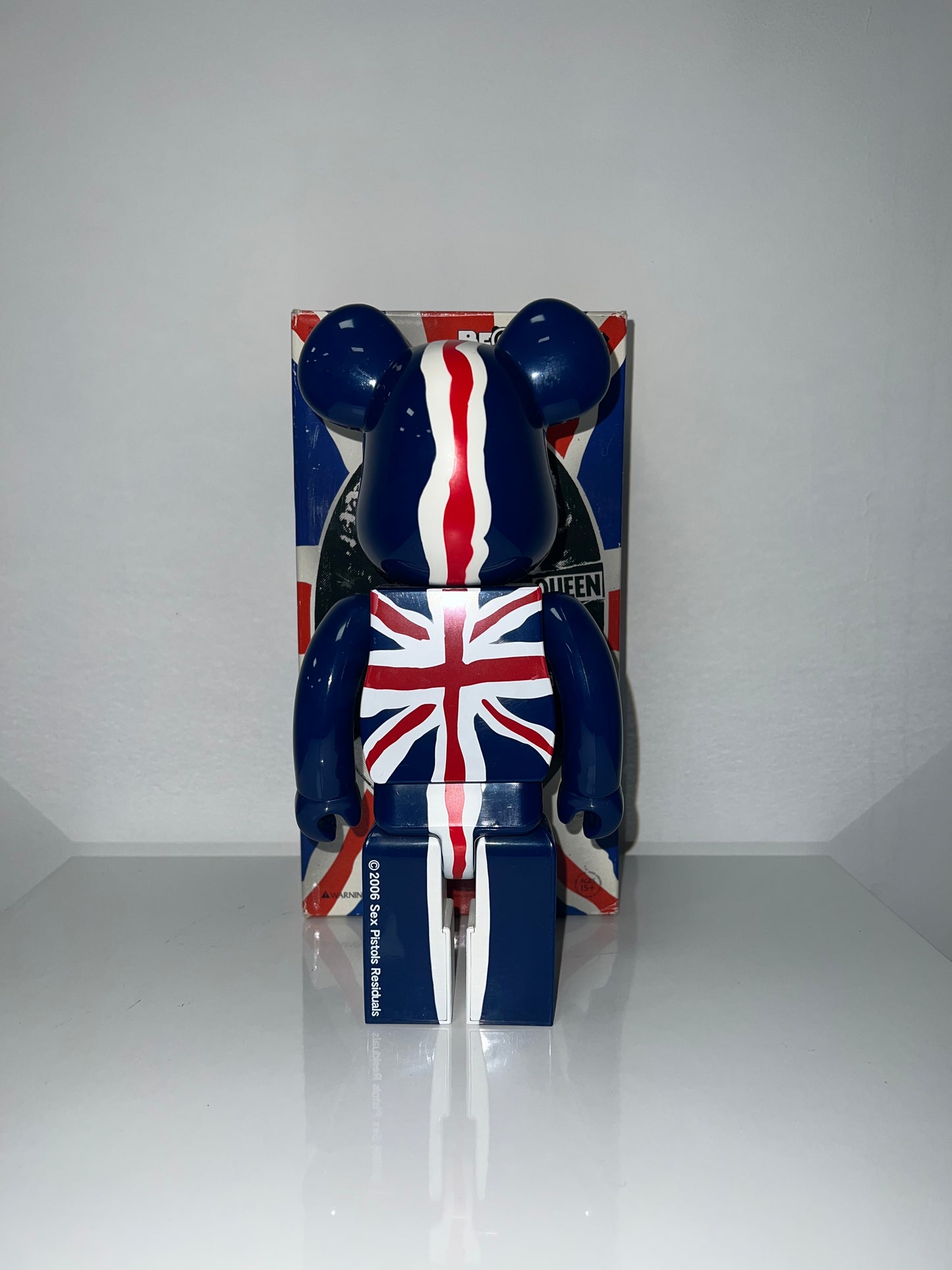Bearbrick Sex Pistols – “God Save the Queen” (Blue) – 2005 - FLIPPR