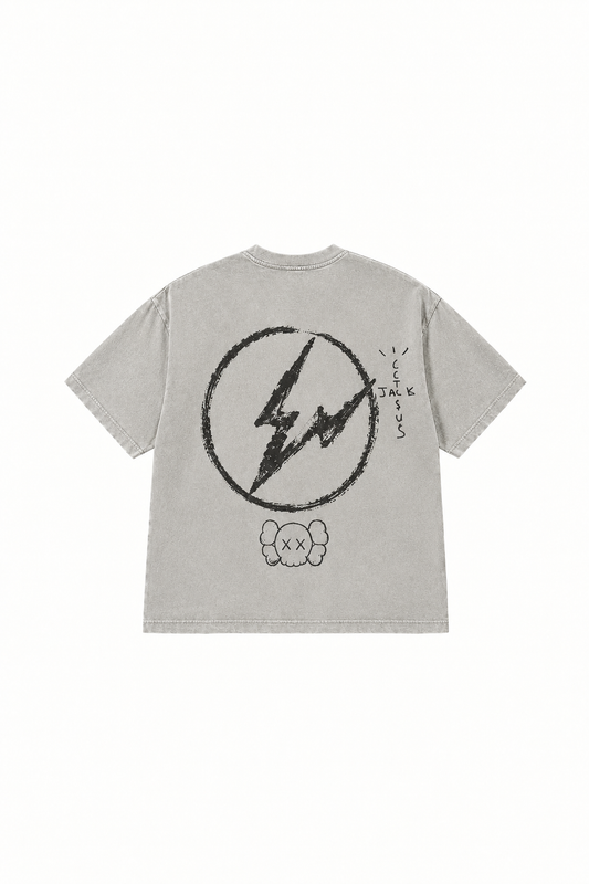 Travis Scott Cactus Jack + Kaws For Fragment Tee