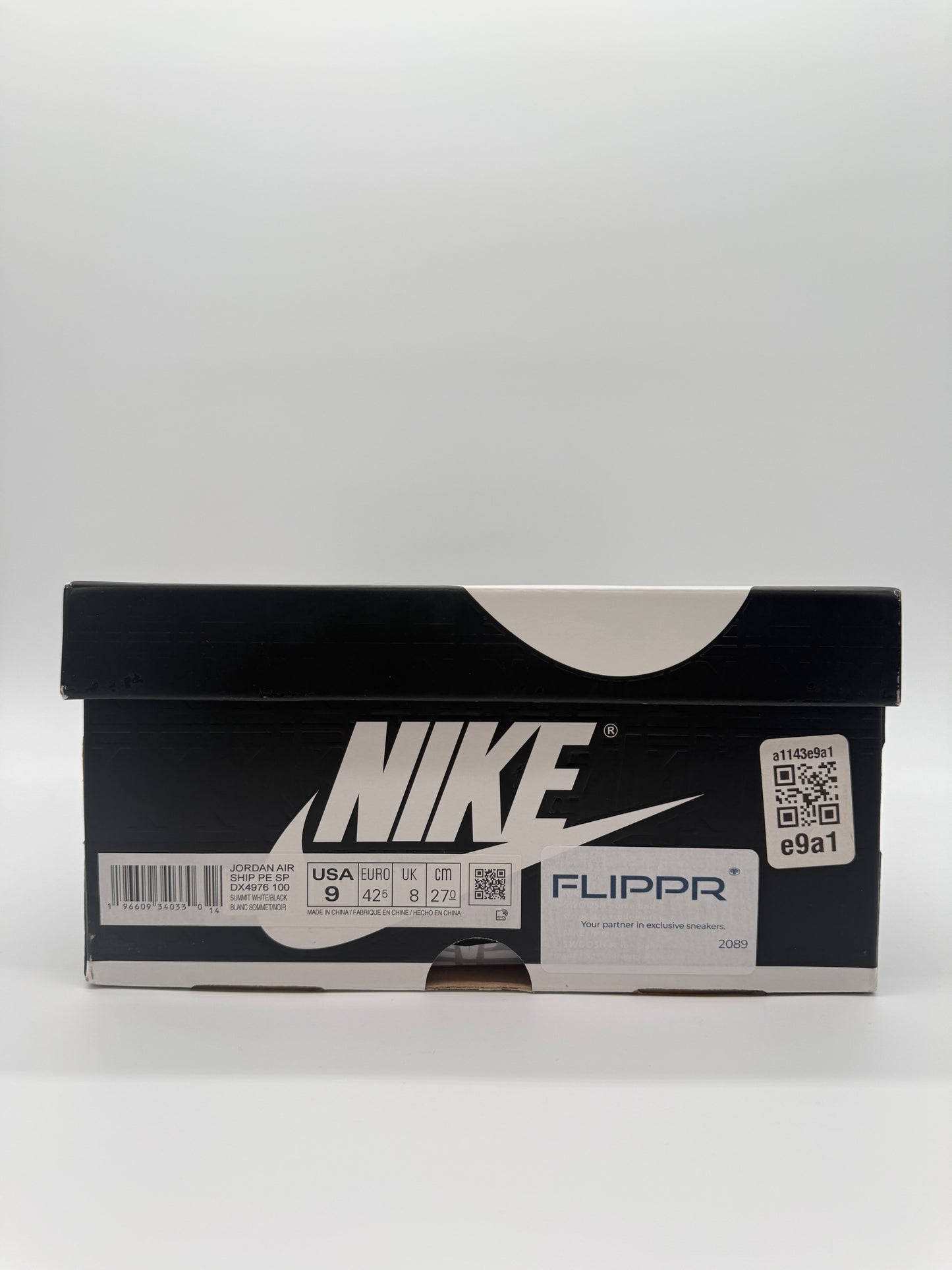 Nike Jordan Air Ship PE SP A Ma Maniere White Black