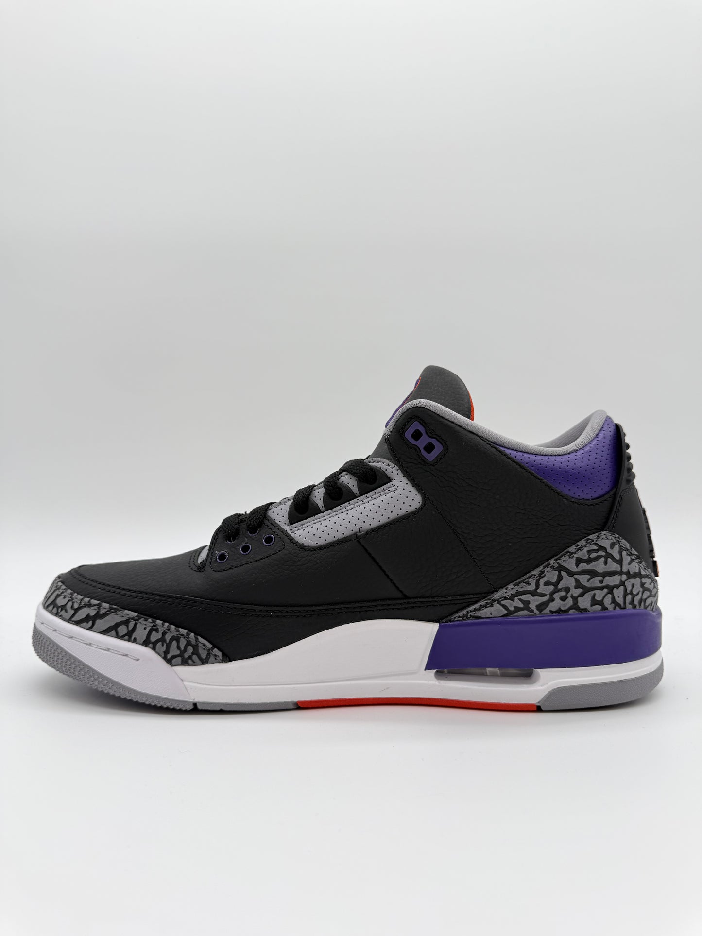 Jordan 3 Retro Black Court Purple