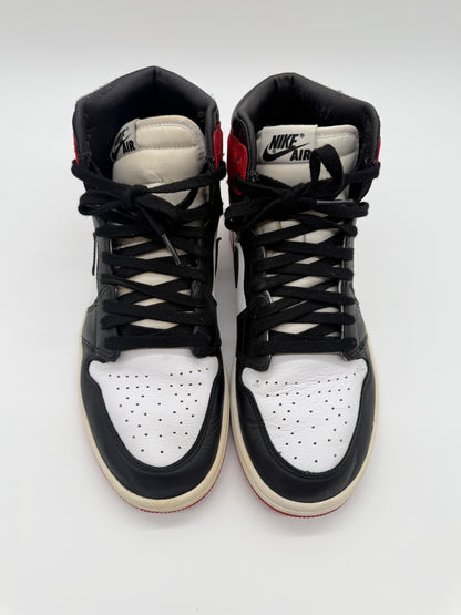 Nike Jordan 1 Retro High Satin Black Toe (W)