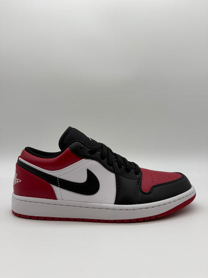 Jordan 1 Low Bred Toe