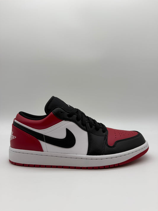 Jordan 1 Low Bred Toe