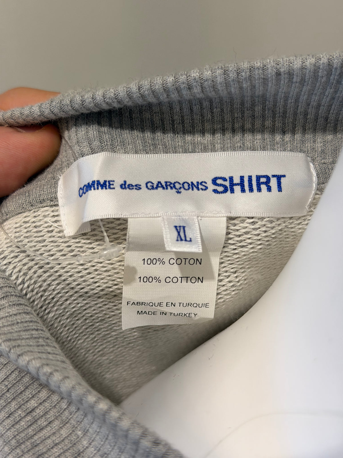 Comme des Garçons SHIRT x KAWS Zip Up Jacket 'Grey'