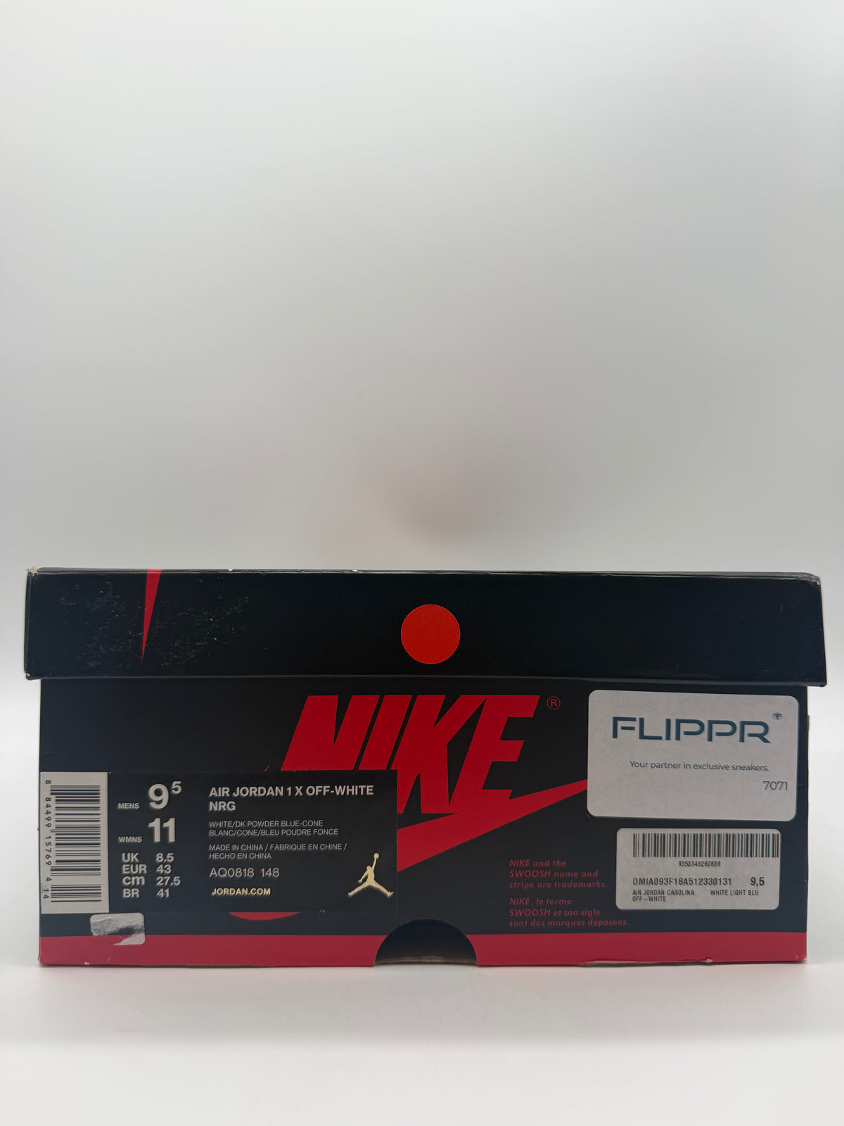 Jordan 1 High Off-White UNC