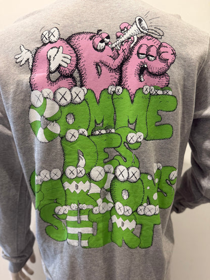 Comme des Garçons SHIRT x KAWS Zip Up Jacket 'Grey'