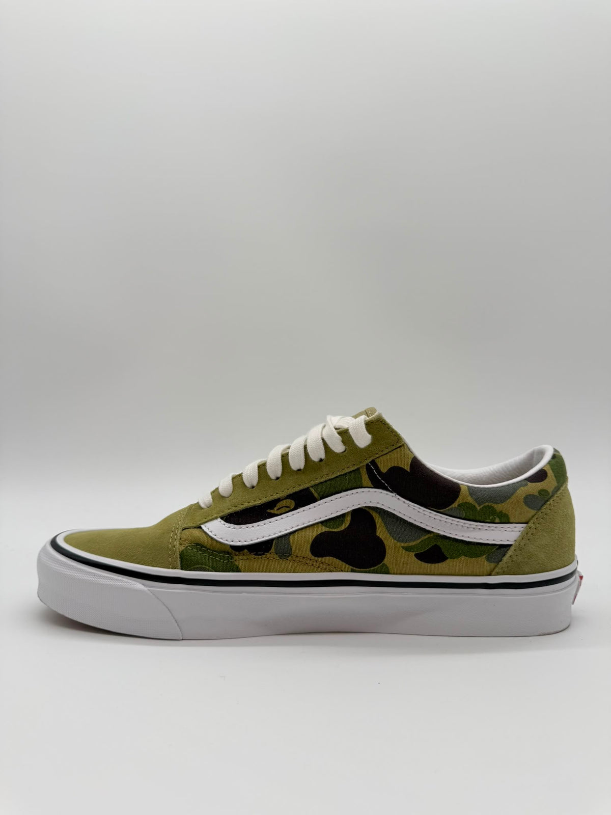 Vans Old Skool 36 DX Bape Green ABC Camo