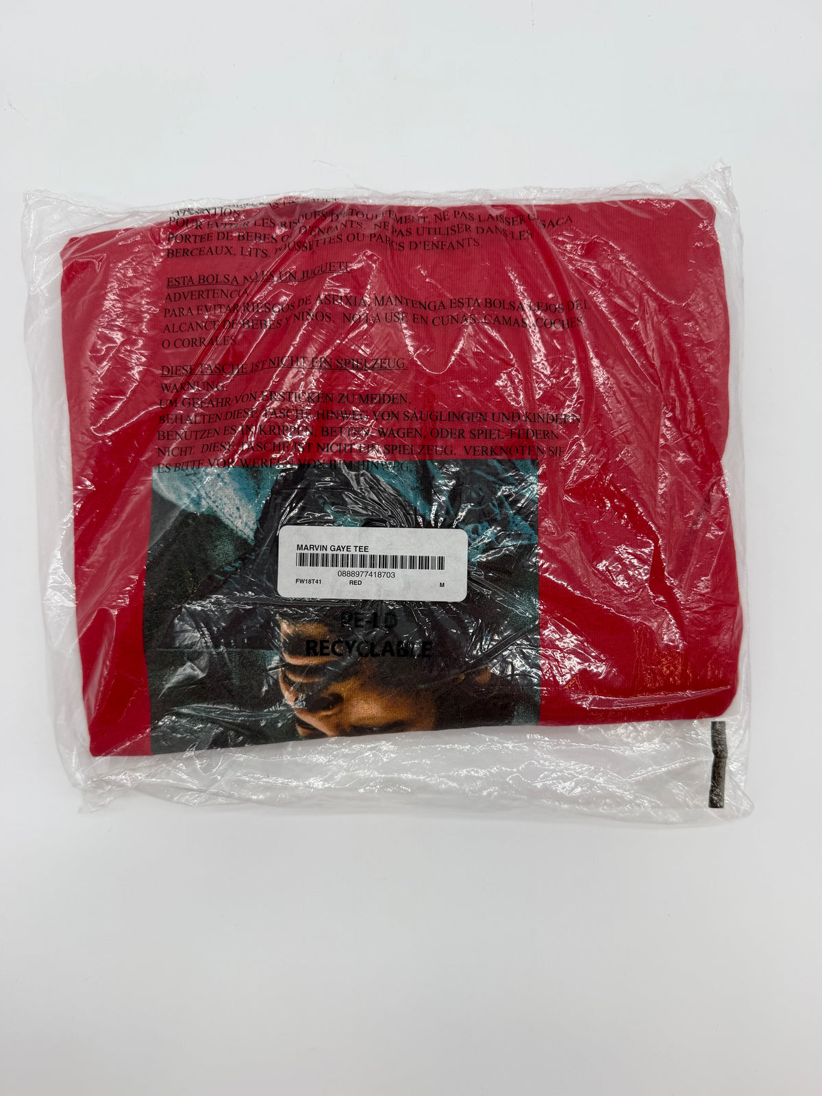 Supreme Marvin Gaye Tee (Red)