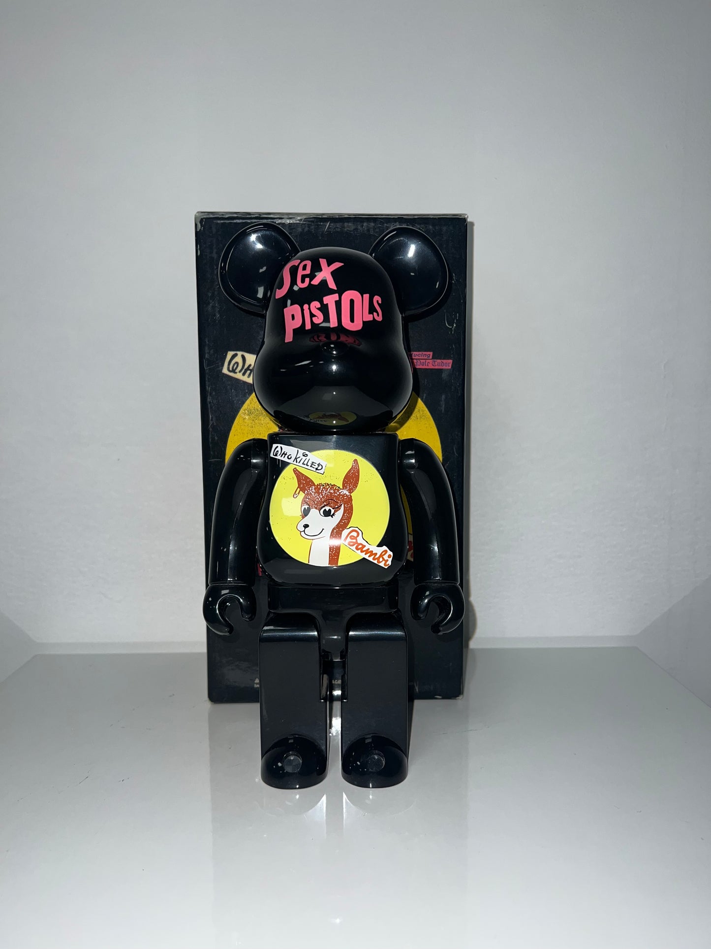Bearbrick Sex Pistols – “Who Killed Bambi?” (Black) – 2006 - FLIPPR