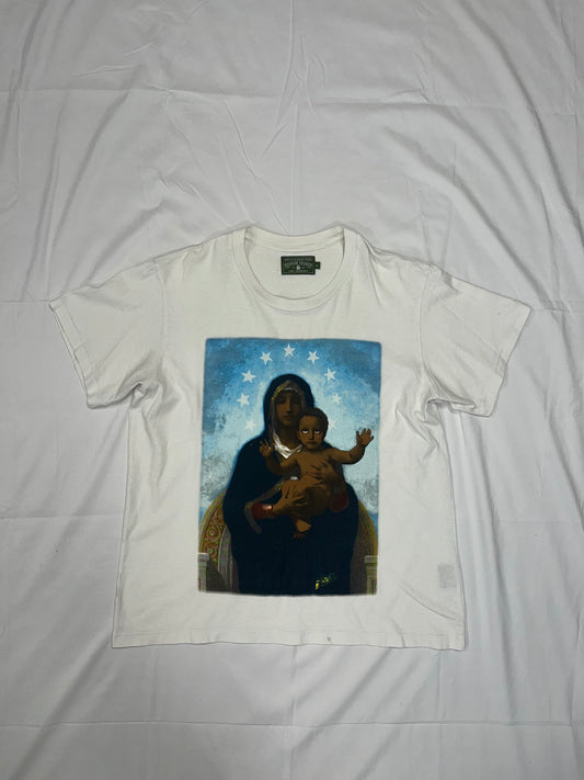 Denim Tears In The Arms Of The Black Madonna Tee White - FLIPPR