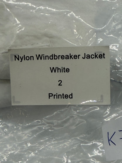 Yeezy Nylon Windbreaker Jacket White