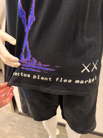 KAWS x Cactus Plant Flea Market T-shirt Black