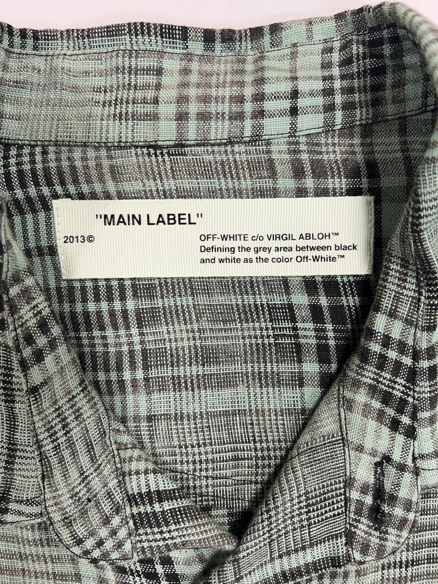 Off-White 2013 Green Shirt