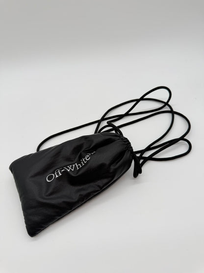 Off-White Vulcanite Silver Sunglasses