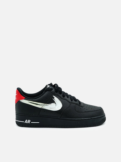 Nike Air Force 1 Low Brushstroke Black - FLIPPR
