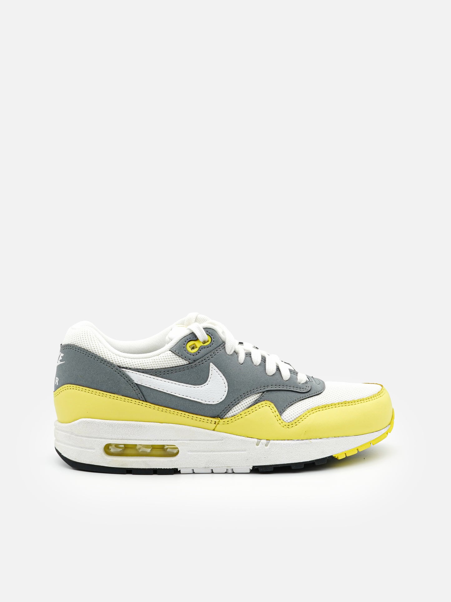 Nike Air Max 1 White Yellow Cool Grey