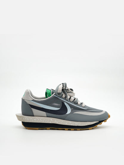 Nike LD Waffle Sacai CLOT Kiss of Death 2 Cool Grey - FLIPPR