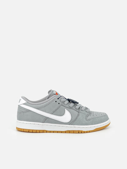 SNIke SB Dunk Low wolf grey orange label - FLIPPR