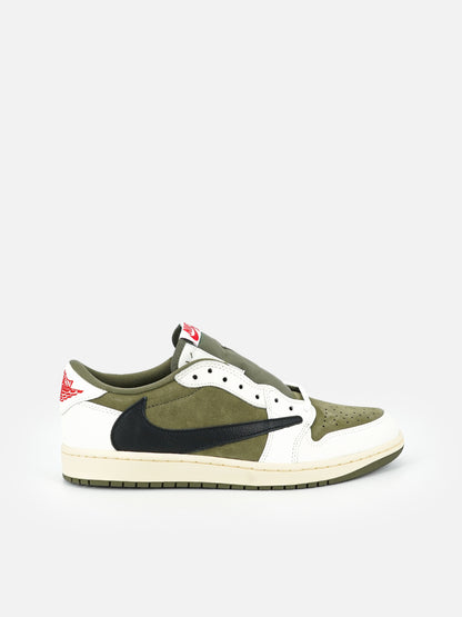 Nike Air Jordan 1 Low Travis Scott Medium Olive - FLIPPR