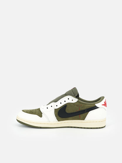 Nike Air Jordan 1 Low Travis Scott Medium Olive - FLIPPR