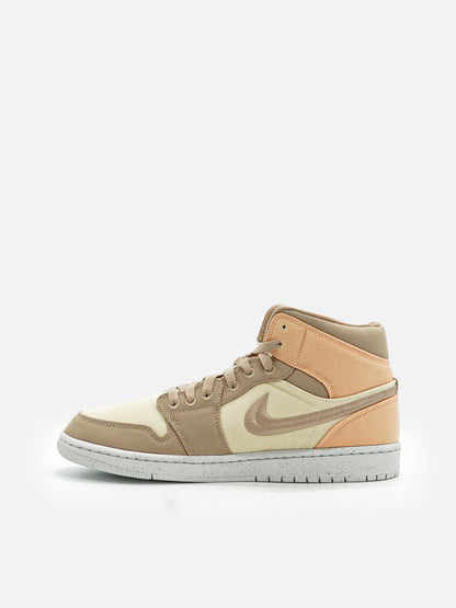 Jordan 1 Mid SE Canvas Khaki (Women's) - FLIPPR