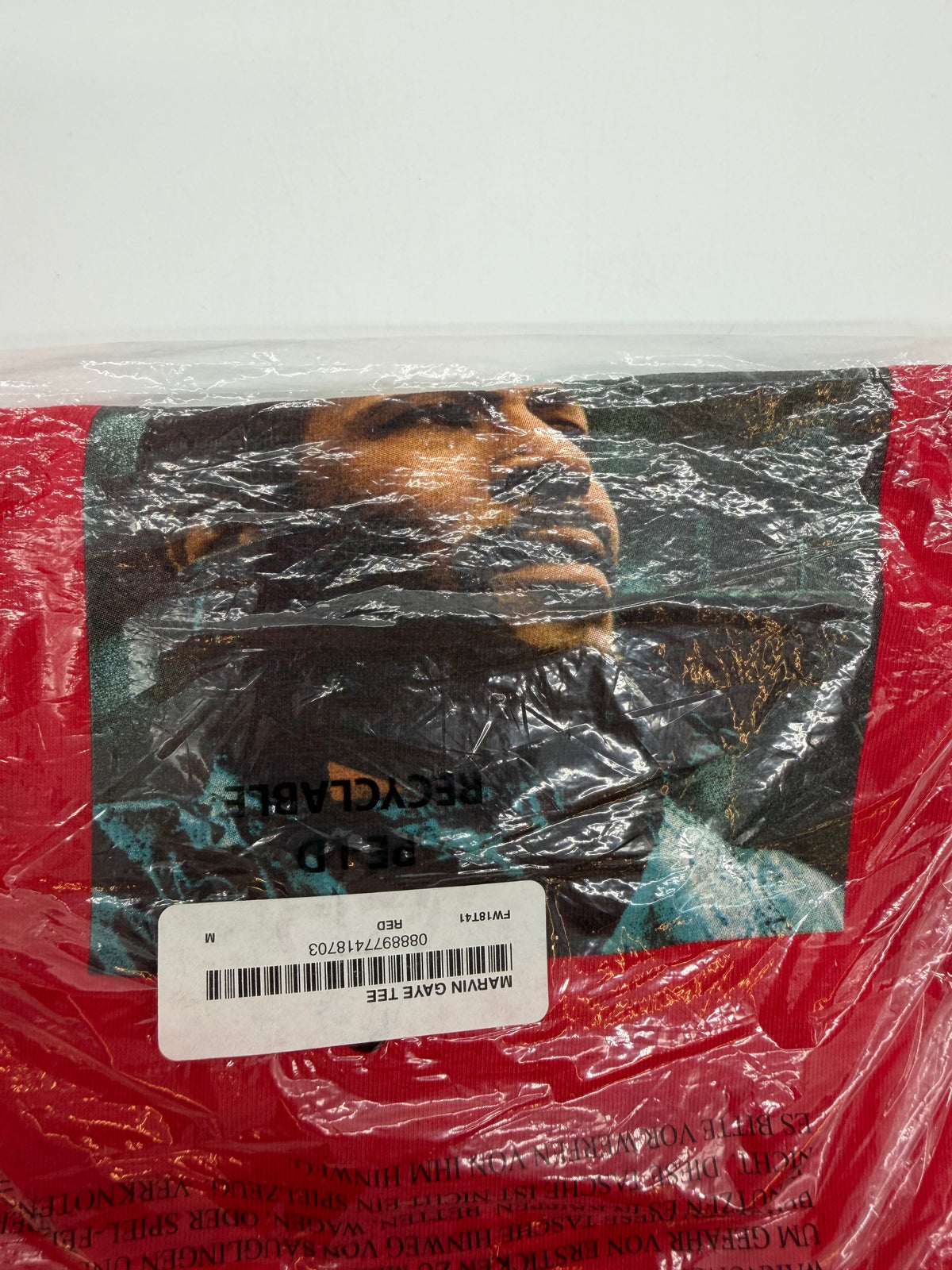 Supreme Marvin Gaye Tee (Red)