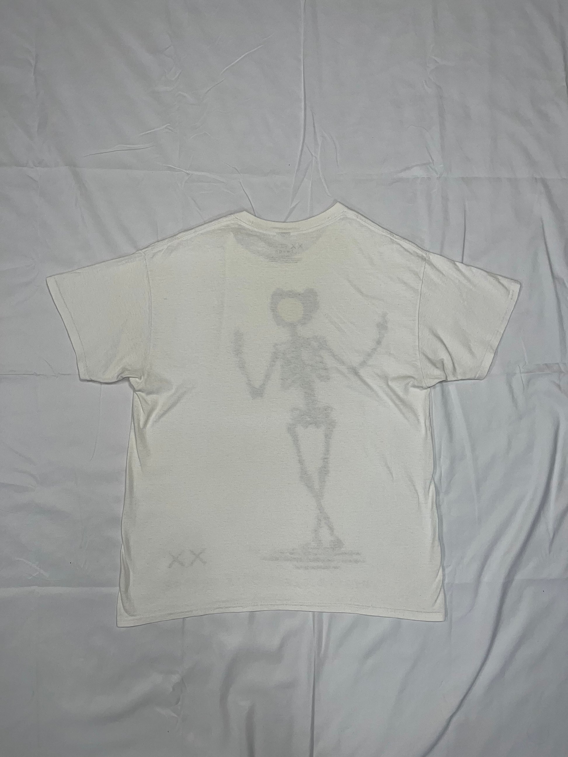 KAWS x Cactus Plant Flea Market T-shirt White - FLIPPR