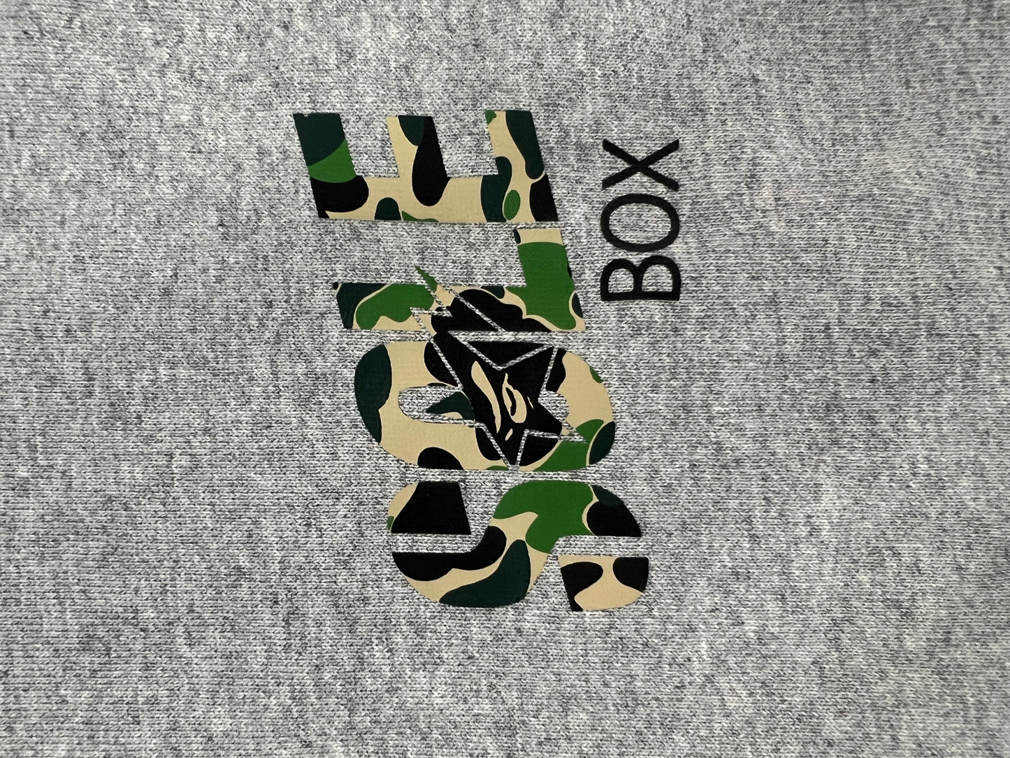BAPE x Solebox Hoodie Grey