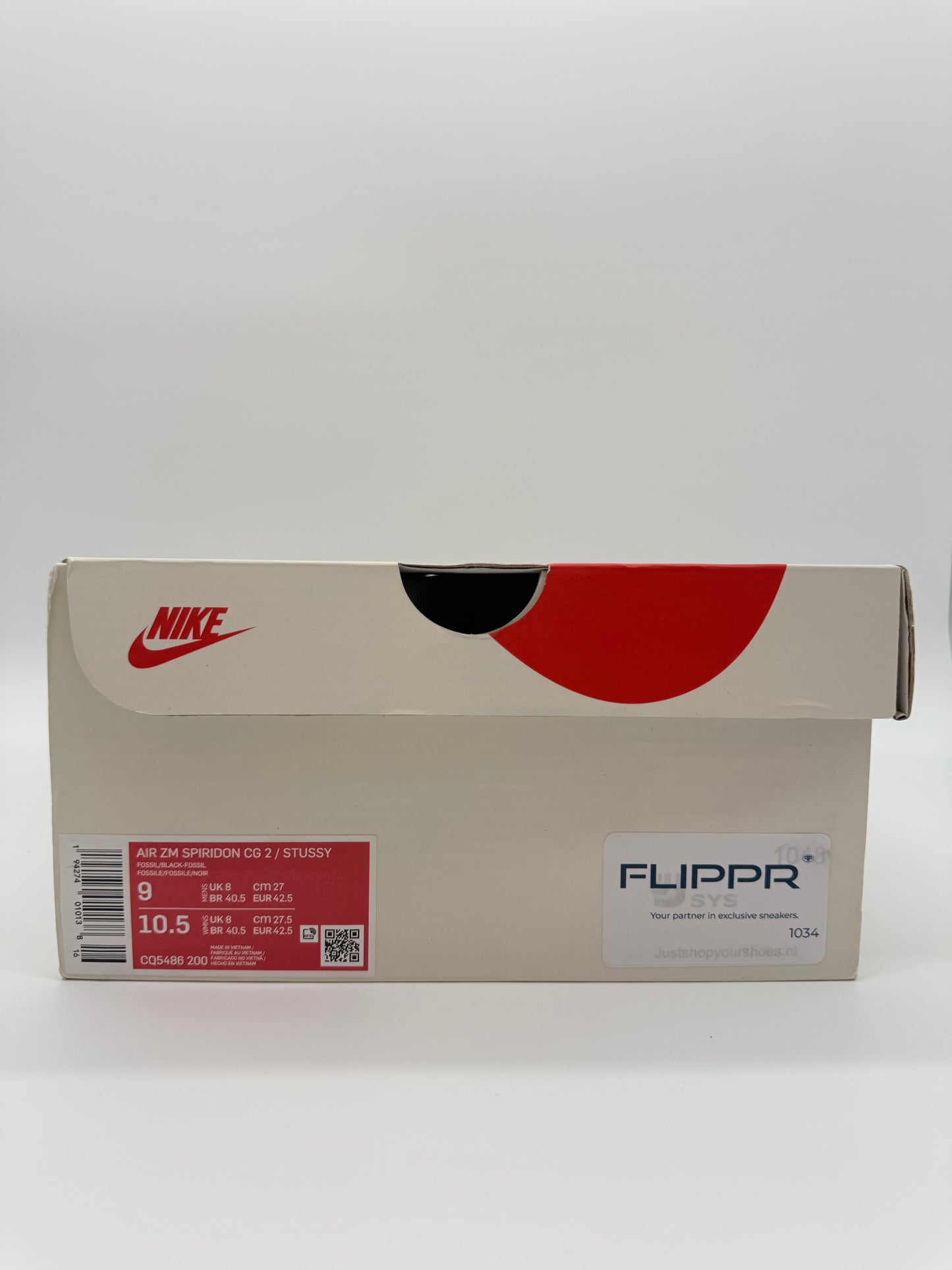 Nike Air Zoom Spiridon Cage 2 Stussy Fossil