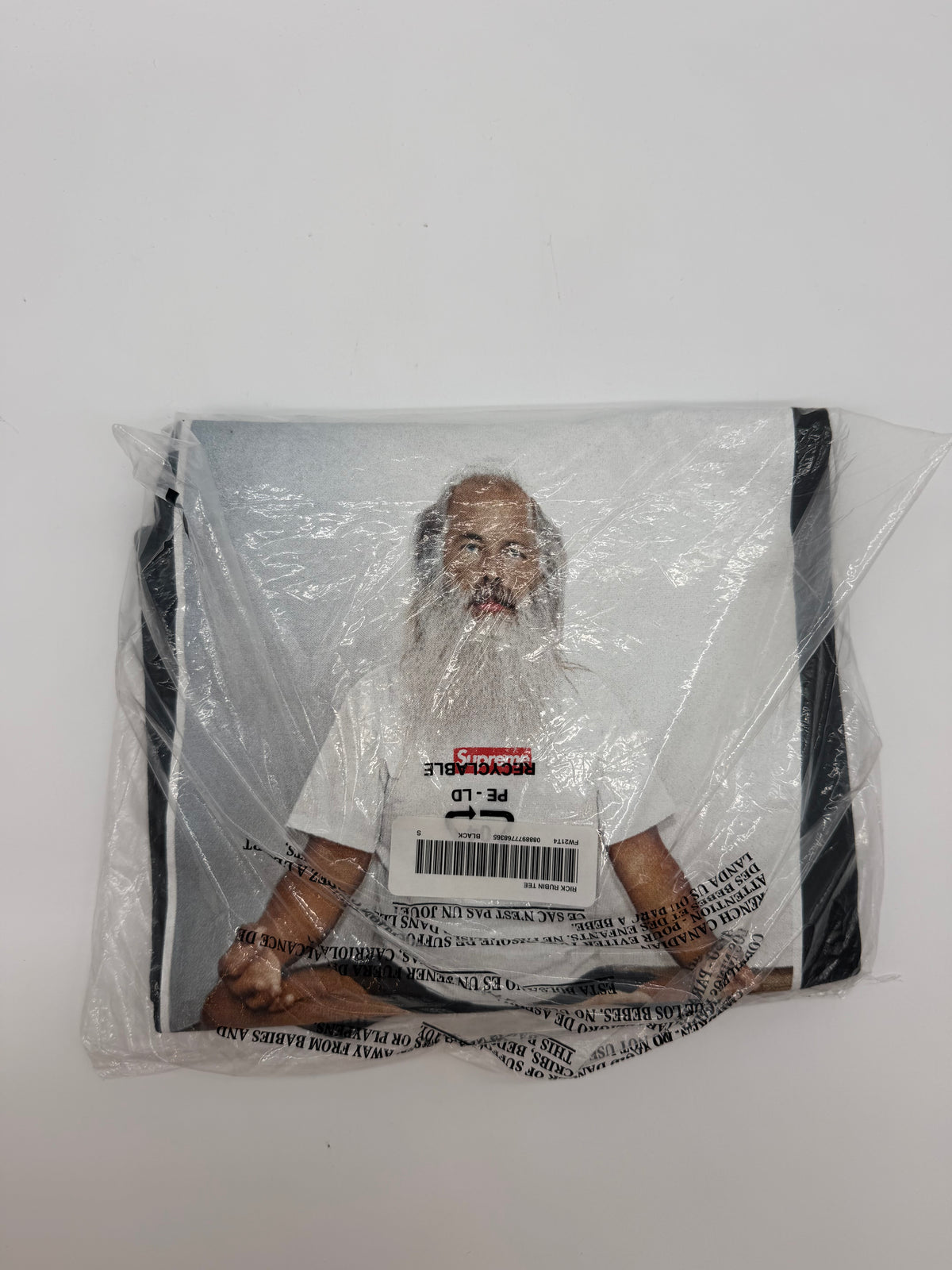 Supreme Rick Rubin Tee Black