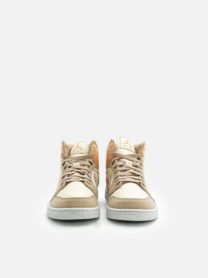 Jordan 1 Mid SE Canvas Khaki (Women's) - FLIPPR