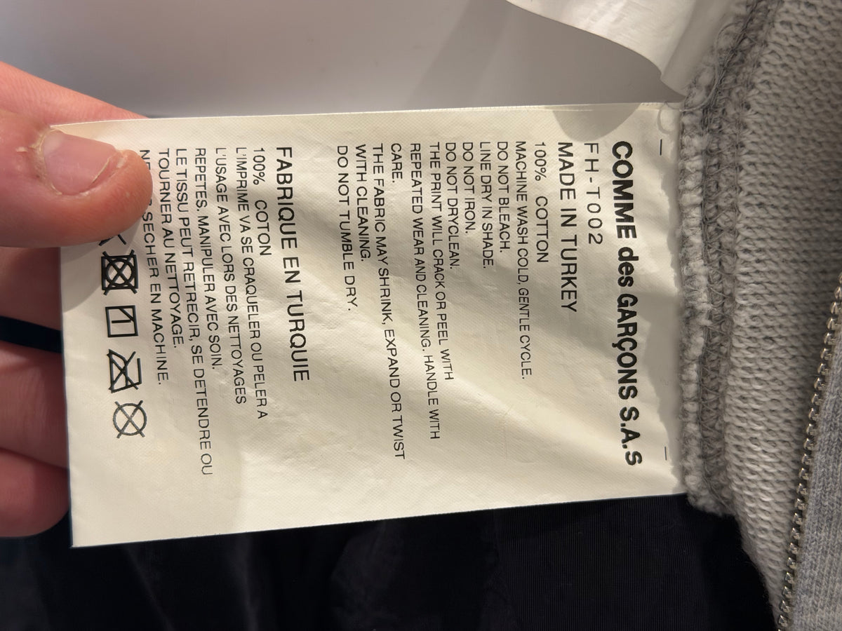 Comme des Garçons SHIRT x KAWS Zip Up Jacket 'Grey'