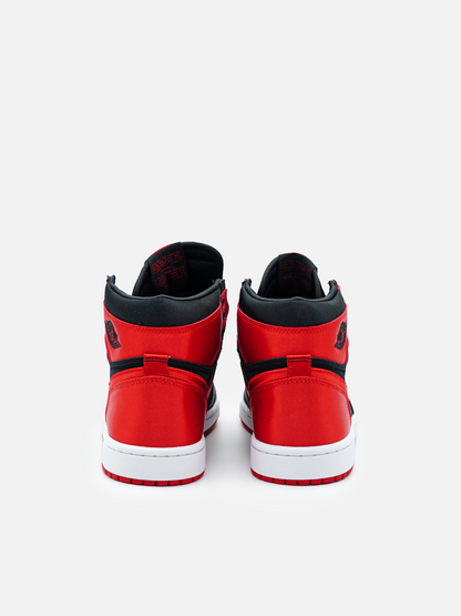 Nike Air Jordan 1 High WMNS Satin Bred - FLIPPR