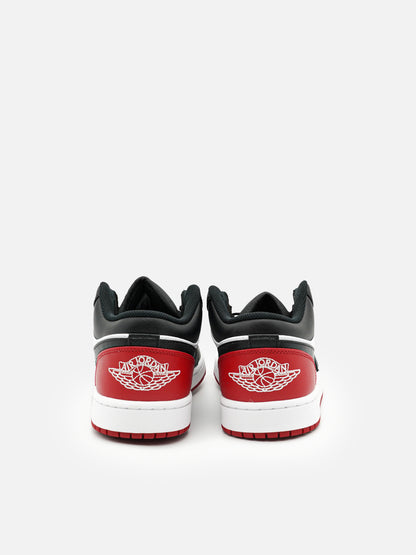 Nike Jordan 1 Low Bred Toe 2.0 - FLIPPR
