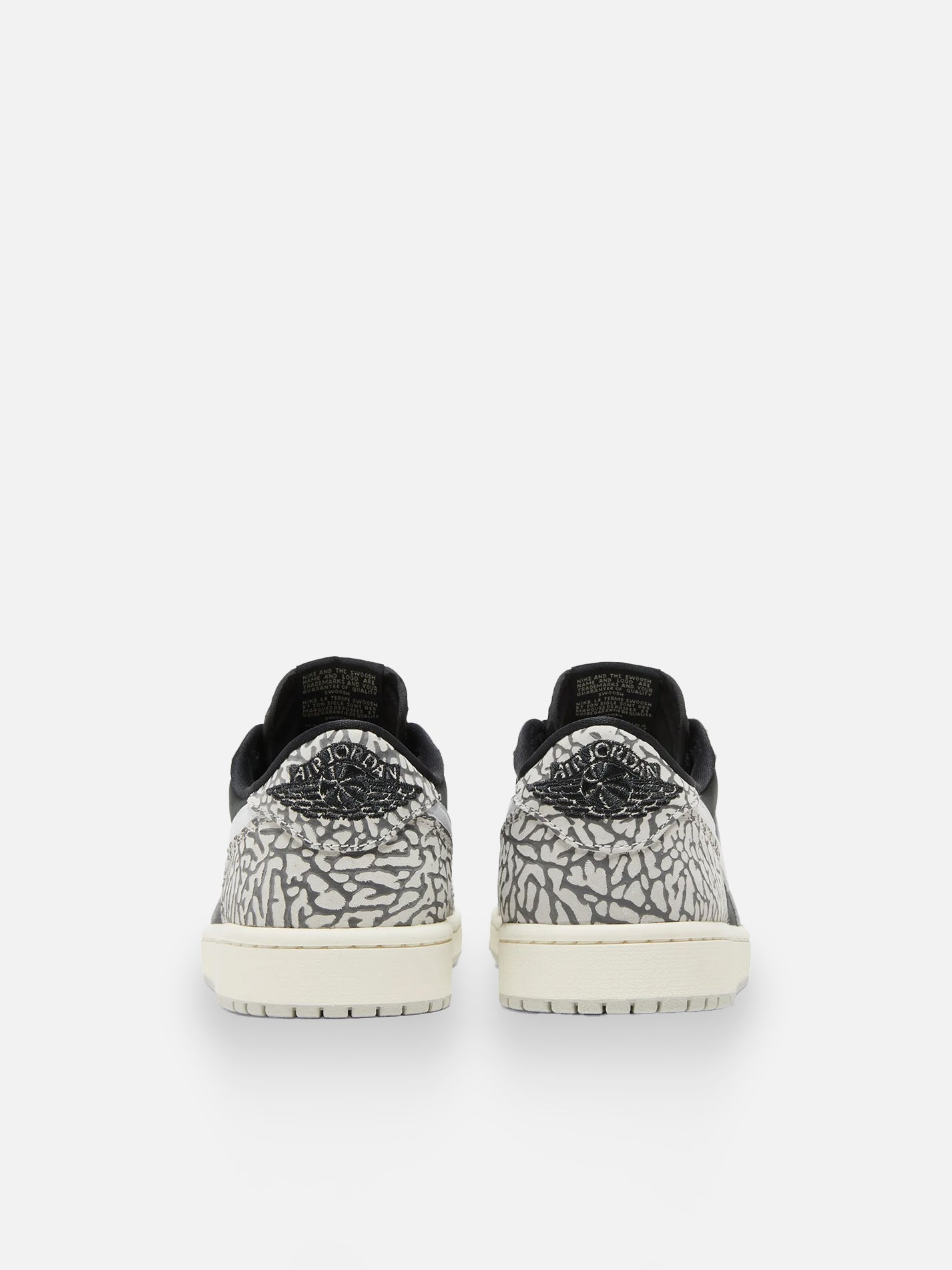 Jordan 1 Low Black Cement