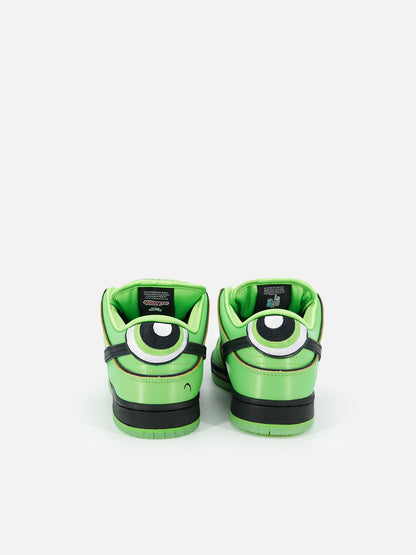 Nike SB Dunk Low Powerpuff Green - FLIPPR