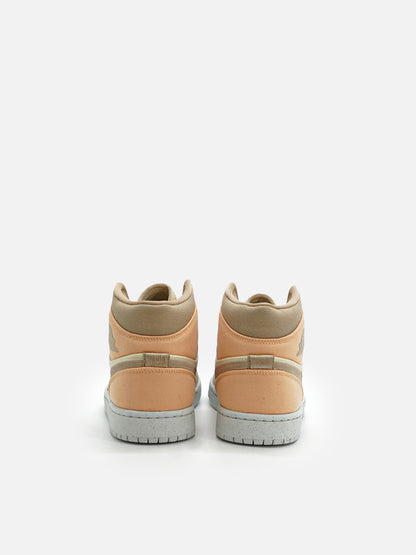 Jordan 1 Mid SE Canvas Khaki (Women's) - FLIPPR