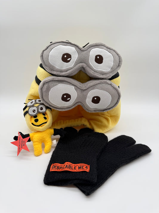Cactus Plant Flea Market x Despicable Me – Plush Figure + Beanie & Gloves Set