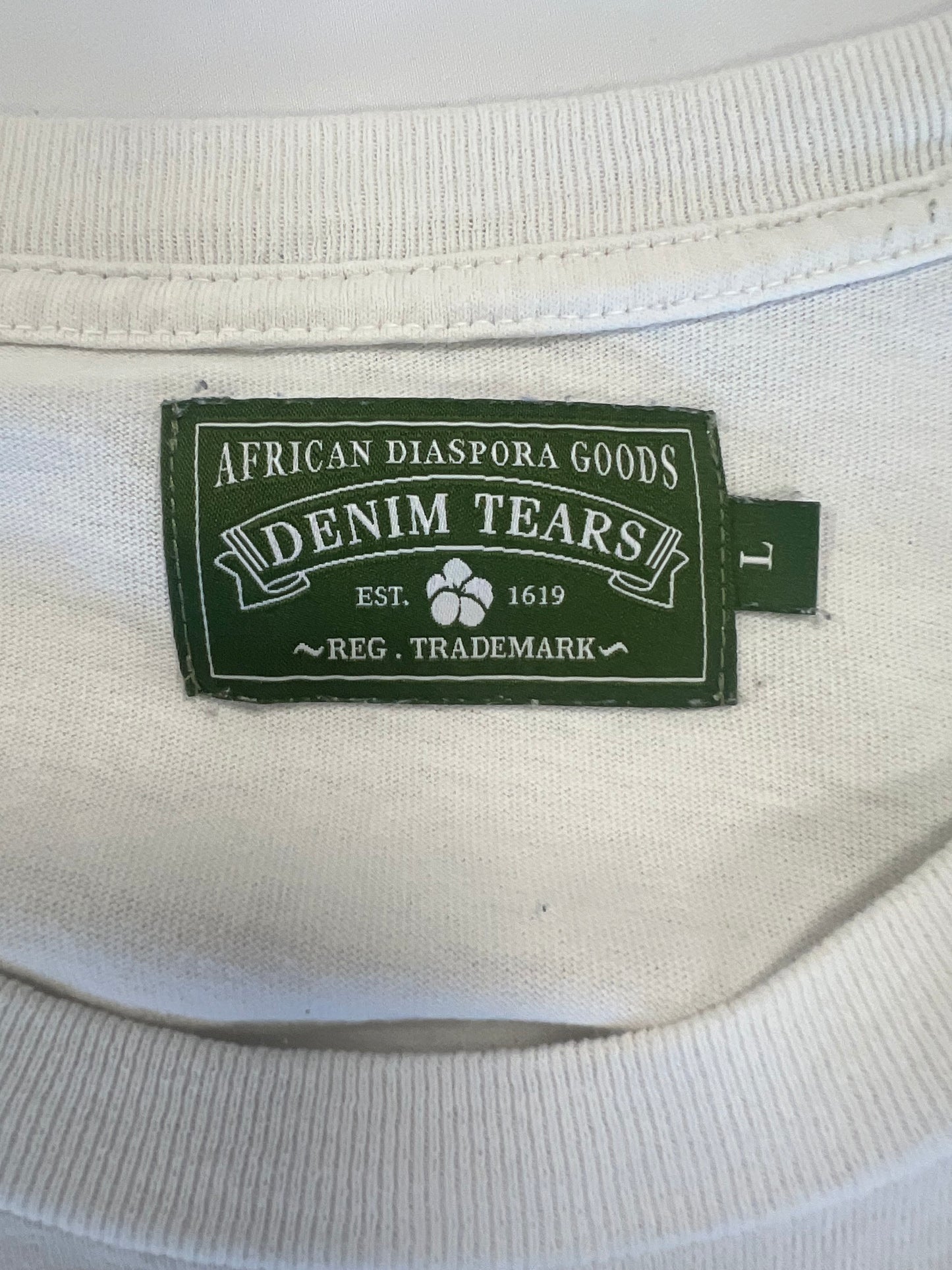 Denim Tears In The Arms Of The Black Madonna Tee White