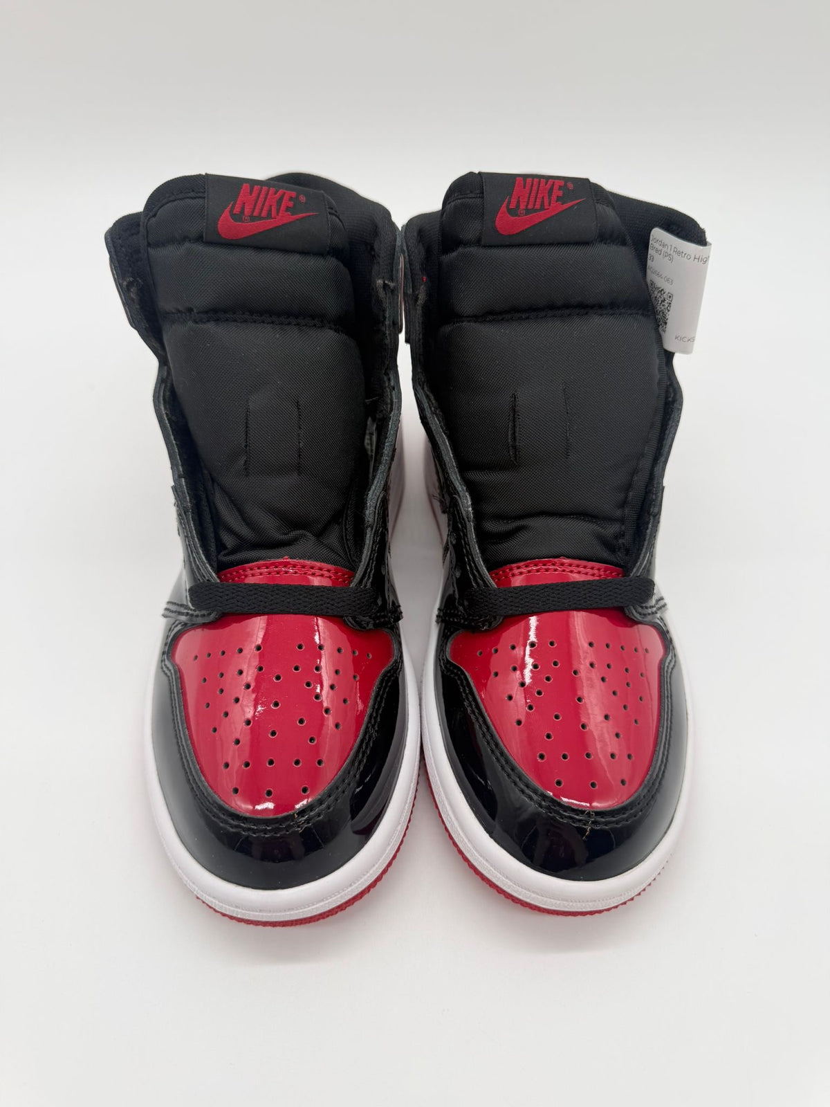 Nike Jordan 1 Retro High OG Patent Bred (PS)