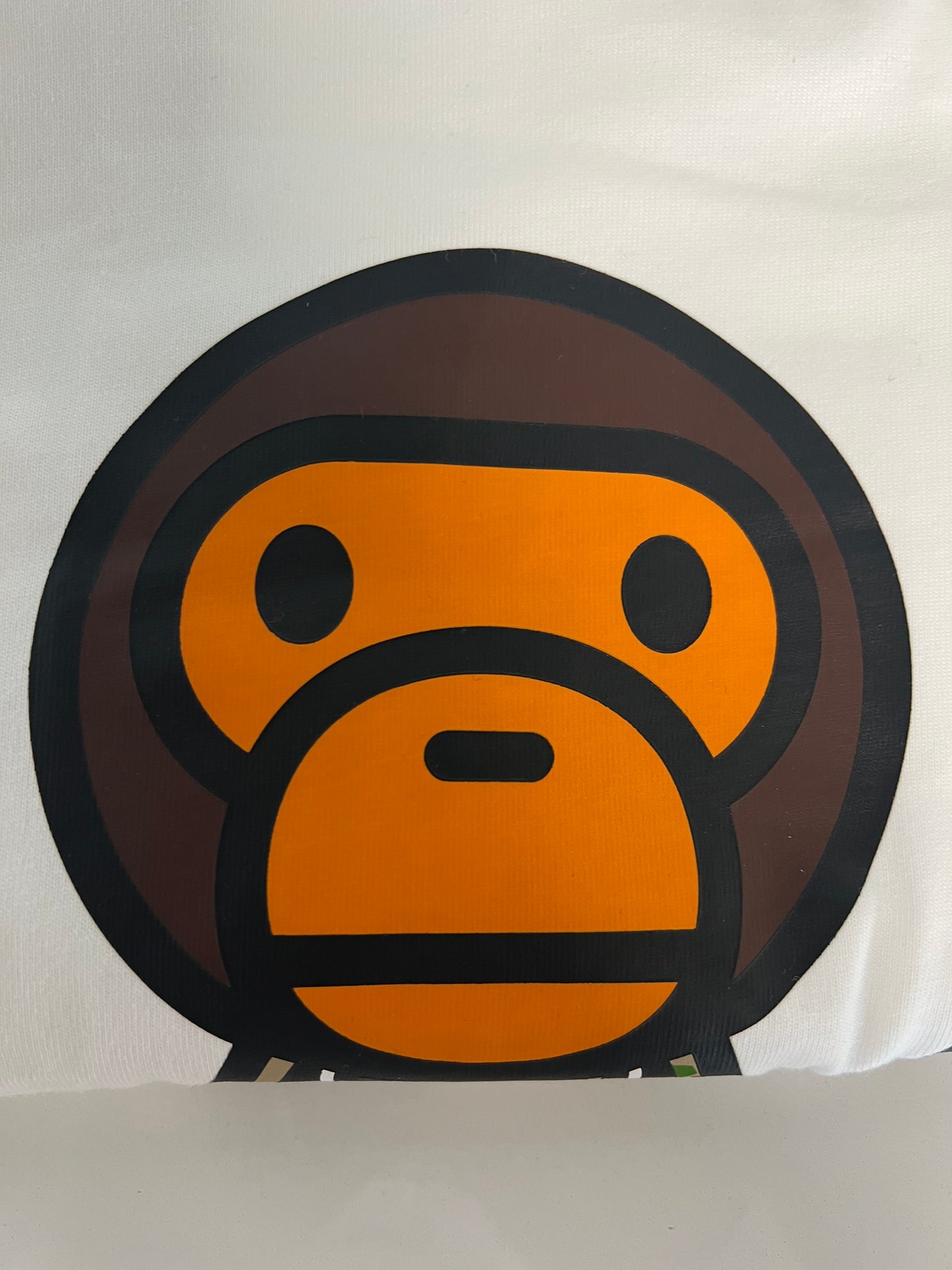 Bape x Adidas t shirtadidas x BAPE SSL Milo Tee White