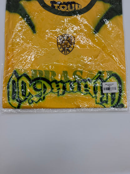 Travis Scott Brazil Soccer Jersey Yellow