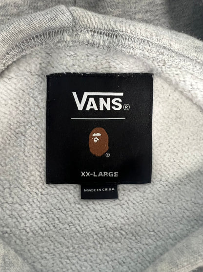 BAPE x Vans Pullover Fleece Hoodie Ash Heather