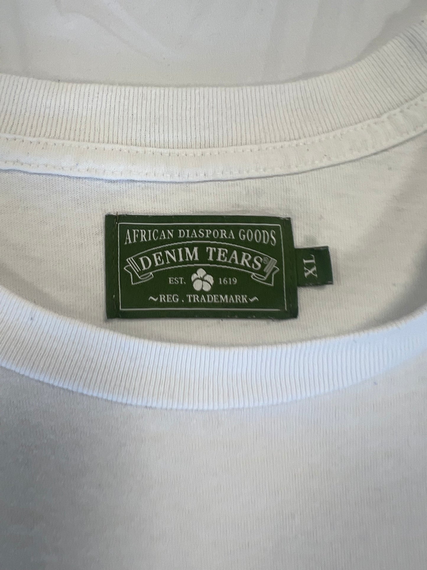 Denim Tears Denim University Tee (SS24) White