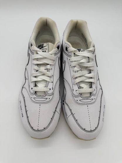 Nike Air Max 1 Schematic White