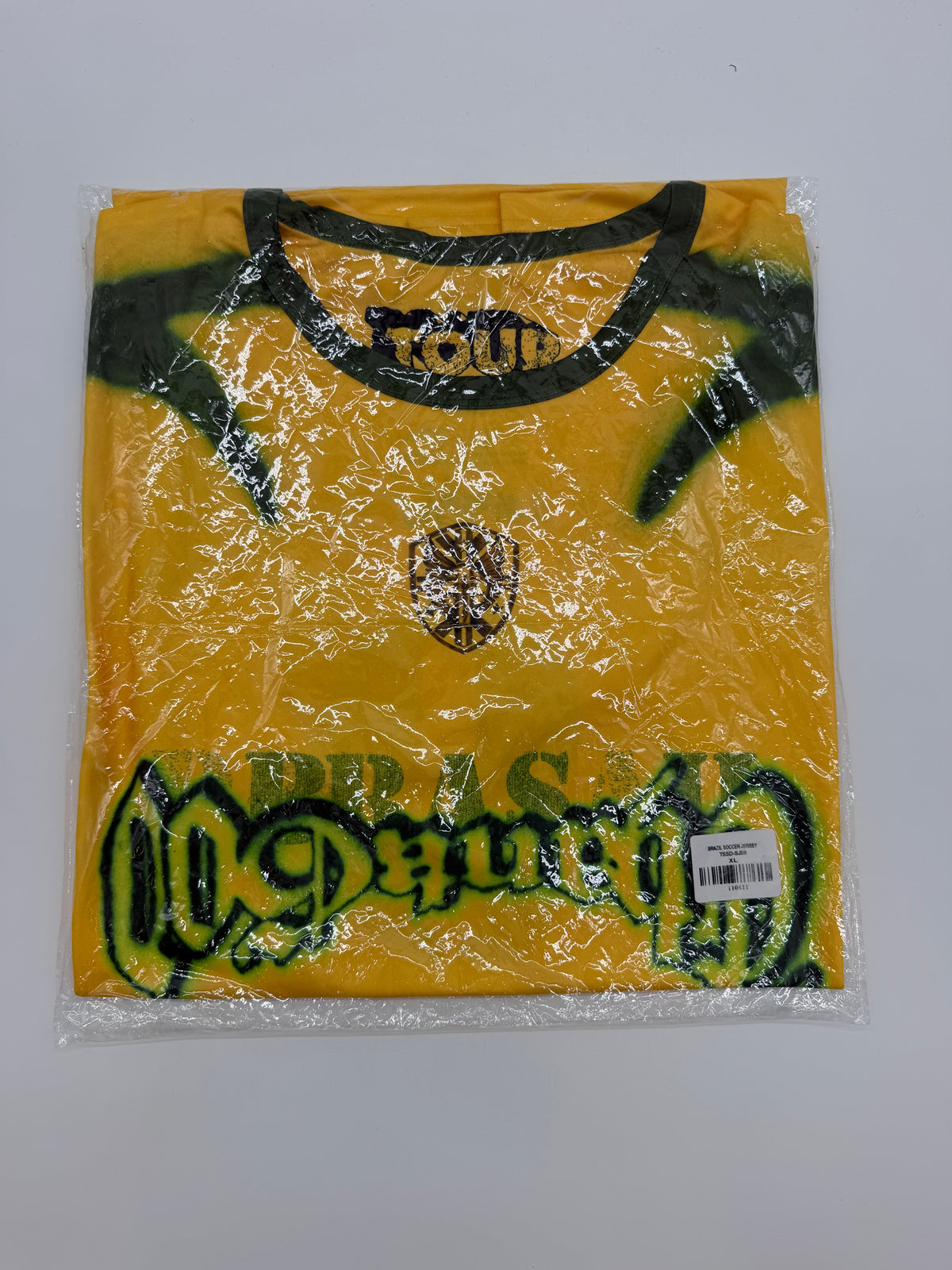 Travis Scott Brazil Soccer Jersey Yellow